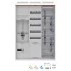 Striebel & John DA37CD Komplettverteiler, Aufputz, IP44, 1 Zählerplatz, 7 Verteilungsfelder, Weiß