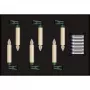 Krinner Superlight Bavaria Mini Flame 6 Stk. Set Ivory