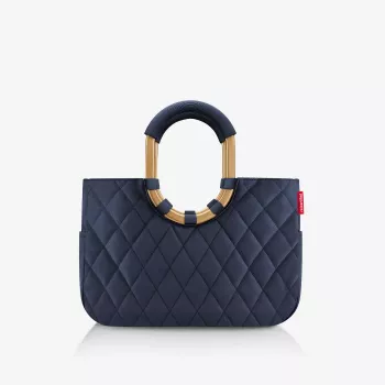 Reisenthel loopshopper M Frame Rhombus Midnight Gold Einkaufskorb