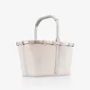 Reisenthel Carrybag Teddy Sand (BK1042) - Einkaufskorb, 22L, recyceltes Polyester