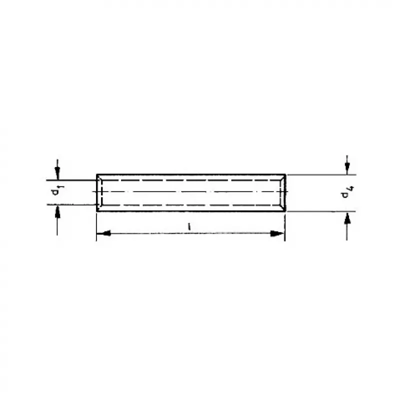 Klauke SV16 Stoßverbinder für Massivleiter 16 mm², unisoliert, verzinntes Kupfer