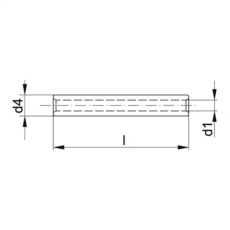 Klauke SV16 Stoßverbinder für Massivleiter 16 mm², unisoliert, verzinntes Kupfer