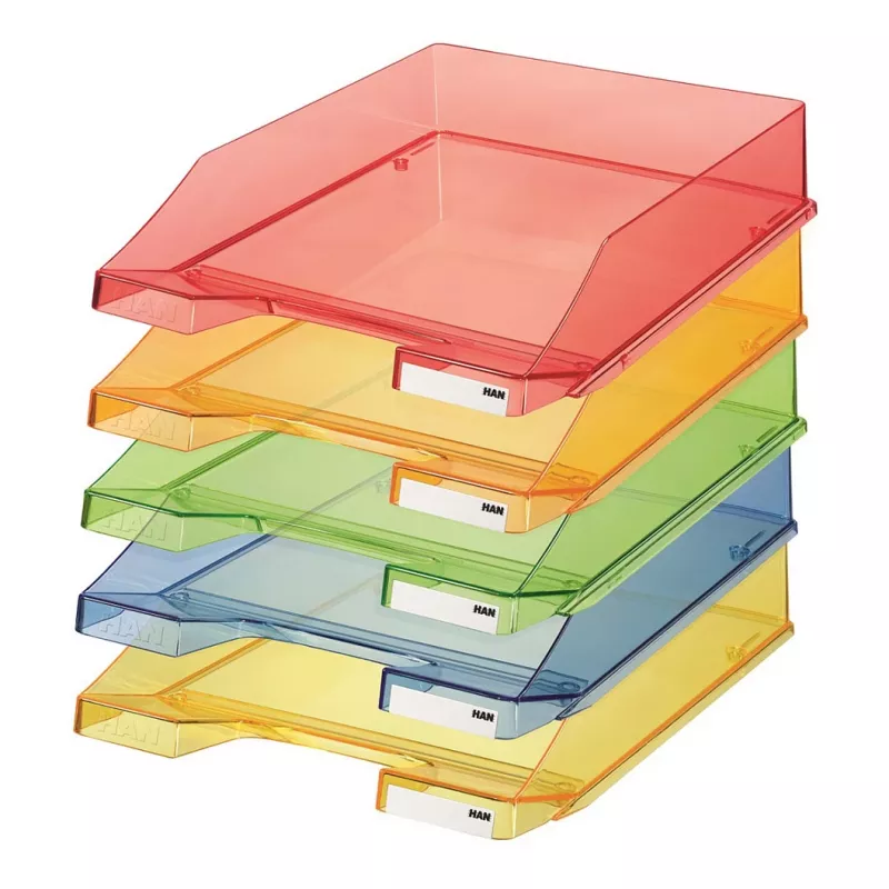 HAN Briefablage gelb-transparent A4