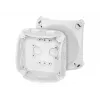 Hensel DK 0200 G Kabelabzweigkasten bis 2,5 mm² ohne Klemmen, grau RAL 7035