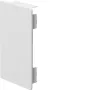 HAGER Endkappe LF6011069016 60x110mm Verkehrsweiß (RAL 9016) für Tehalit LF Kabelkanal