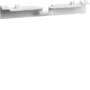 HAGER Geräteträger-Blende SL20055A9016 20x55mm Verkehrsweiß (SL20055A9016)