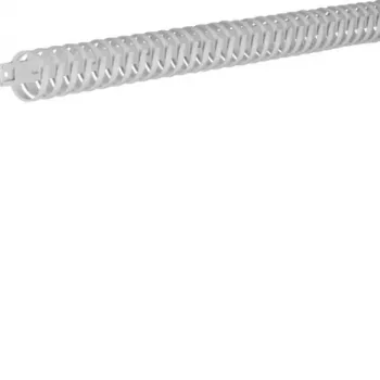 Hager L2232 Flexibler Verdrahtungskanal Lichtgrau 30mm x 4,5mm x 500mm Selbstklebend Halogenfrei