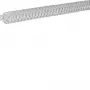 Hager L2232 Flexibler Verdrahtungskanal Lichtgrau 30mm x 4,5mm x 500mm Selbstklebend Halogenfrei