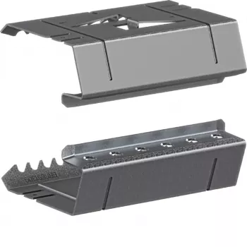 Hager BRS651309 Kupplungspaar, elektrisch/mechanisch, Stahlblech 65x130 mm