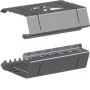 Hager BRS651309 Kupplungspaar, elektrisch/mechanisch, Stahlblech 65x130 mm