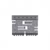 Hager BRS651309 Kupplungspaar, elektrisch/mechanisch, Stahlblech 65x130 mm