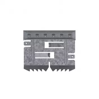 Hager BRS651309 Kupplungspaar, elektrisch/mechanisch, Stahlblech 65x130 mm