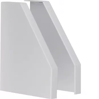 Hager Endkappe für Kabelkanal RK 230 L 2320, lichtgrau, Paar