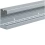 Hager BRA651301ELN Dado Trunking Base, Aluminium Natural Anodized, 2000x130x65 mm
