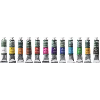 LUKAS Tempera Farbe Sortierte Farben 12 x 19 ml