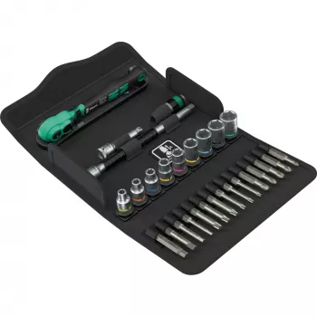 Wera 8100 SA 14 Zyklop Comfort Ratschen-Set 1/4 Zoll Antrieb, 14-teilig