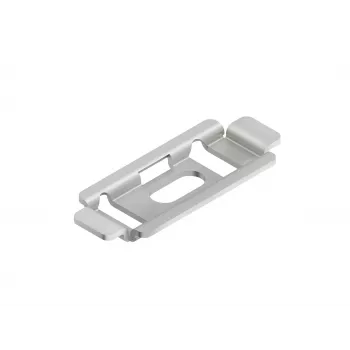 Niedax GRBP 6 F Befestigungsplatte für Kabelrinnen, 60 mm Höhe, Stahl, sendzimirverzinkt, 100x60x1,5 mm