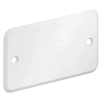 Kaiser Elektro Schraubabdeckung 1148-90 Weiß (RAL 9010) Polypropylen IP30