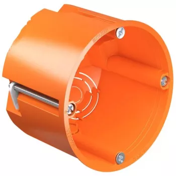 KAISER ELEKTRO 9064-02 Gerätedose, Orange, IP30, VDE, 62 mm