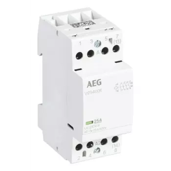 BUSCH-JAEGER AEG Installationsschütz VI254006230V 25A 4 NO 230V AC