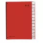 PAGNA Desktop Organizer 24 Fächer - A4 - Karton - Rot - Hochformat - 340 mm - 35 mm