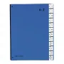 PAGNA Pultordner 24 Fächer A4 Karton Blau Hochformat 340 mm 35 mm