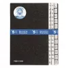 PAGNA Classic 44 Compartment Desktop Organizer - A4 - Black - Portrait - 265 x 55 x 340 mm