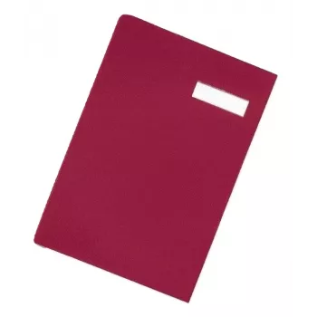Pagna 24191-11 Hebeldeckel-Ordner - A4 - 80 mm Rückenbreite - Rot - Stoffbezogener Karton - Hochformat