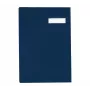 Pagna Classic Hebeldeckel-Ordner A4 80 mm blau Stoffbezug