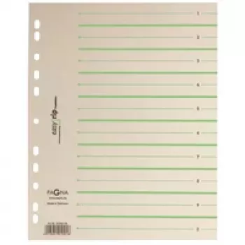 PAGNA 100 Trennblätter Easy Rip A4 Beige