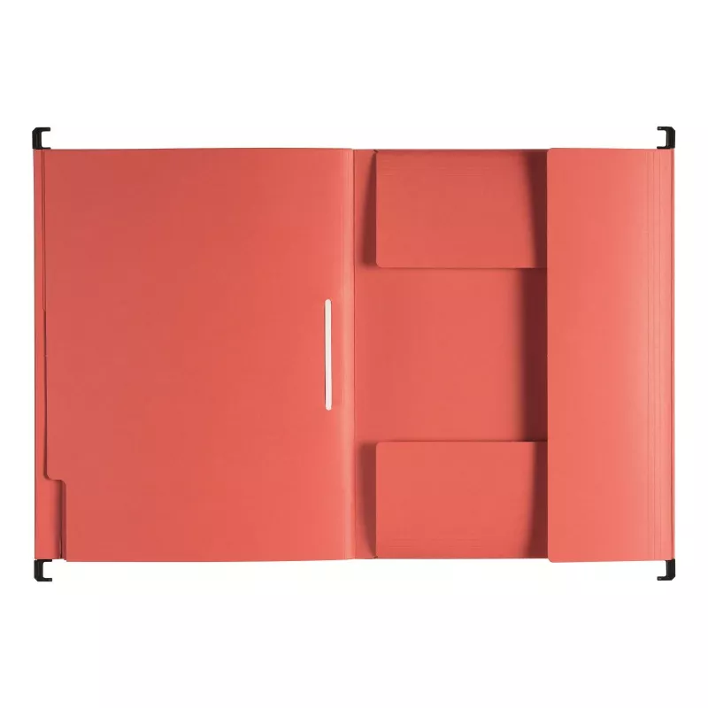 PAGNA 44105-01 Ordner konventionell - A4 - Karton - Rot - 3 Klappen - 245