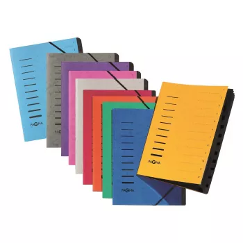 Pagna 40059-18 A4 Blau Sammelmappe mit Gummizug 245 mm 5 mm 320 mm