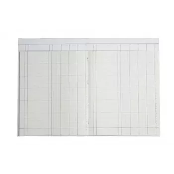 KOENIG & EBHARDT Spaltenbuch A4 4 Spalten 32 Zeilen 80 Blatt 160 Seiten grüne Linierung Fadenheftung