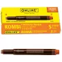 ONLINE 17174/12 Tintenpatronen für Füllfederhalter Orange 5er-Pack