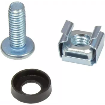 GoodConnections Alcasa GC-N0048 Schraubensatz M6 Silber 20 Stück