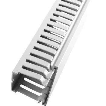 LICATEC Kabelkanal 25 x 75 mm halogenfrei grau 7670-1