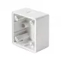 ESYLUX EM10055164 Aufputzdose für MD180i/PD180i Melder, IP20/44, Weiß