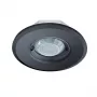 ESYLUX MD-FLAT 360i/8 ROUND BLACK Decken-PIR-Bewegungsmelder 360° 8m Präsenz 24m Bewegung