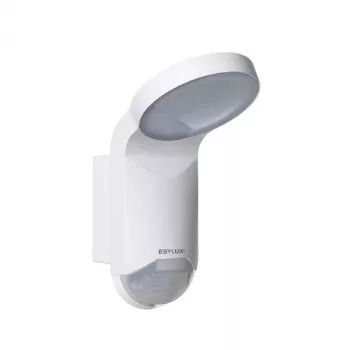 ESYLUX WILMA WL 100 OP MD1000lm 27/4K IP65 Weiß mit Bewegungsmelder
