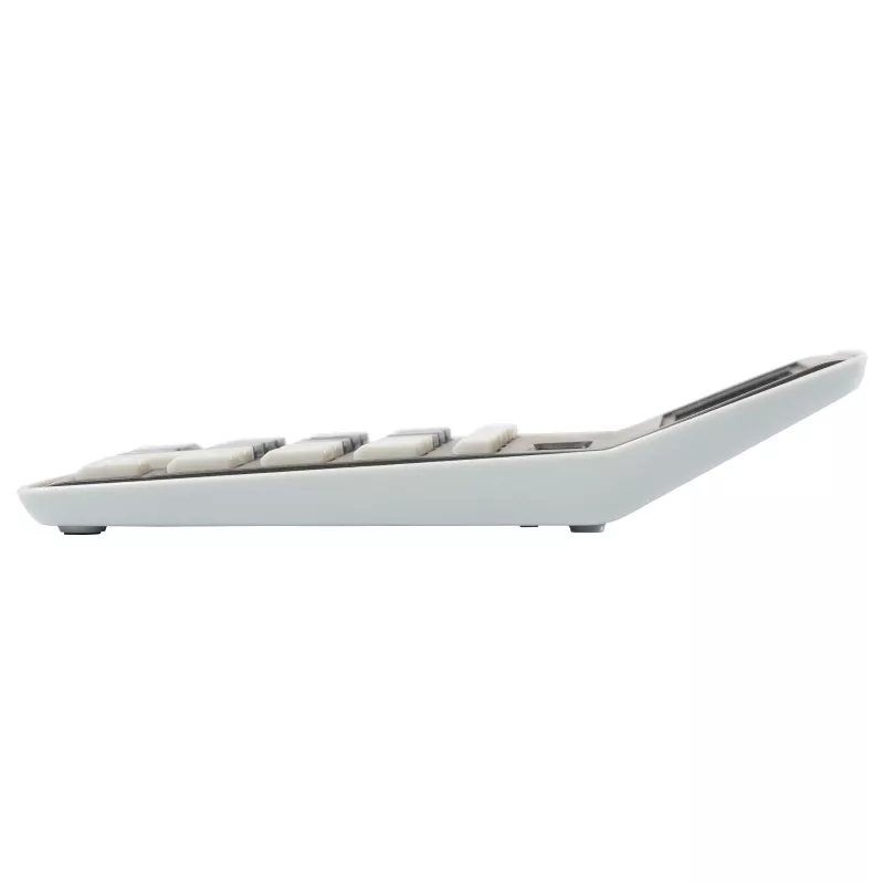 Genie 840 BK Desktop-Rechner - 10-stellig - neigbares Display - Dual Power (Solar & Batterie) - Schwarz/Grau