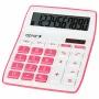 Genie Genius 840 Desktop-Taschenrechner - 10-stellig - 1-zeilig - Batterie/Solar - Pink/Weiß