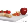 Bartscher A120587 Schneidebrett aus Polyethylen Weiß 400x300x20 mm 1,6 kg