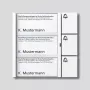 Siedle TM 612-3 W Rufknopf-Modul - Weiß - 3 Tasten - Vario-Serie