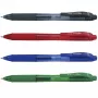 Pentel EnerGel BL107-4 Gel-Rollerballstift gemischt 0,35 mm Nadelspitze 4er-Pack
