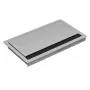 Bachmann CONI COVER short - Einbau-Steckdosenleiste mit 3 Schuko-Steckdosen, 2m Kabel, Schwarz