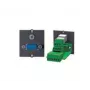 Bachmann Modular Faceplate Snap-In - HD-15 VGA Kupplung Schwarz