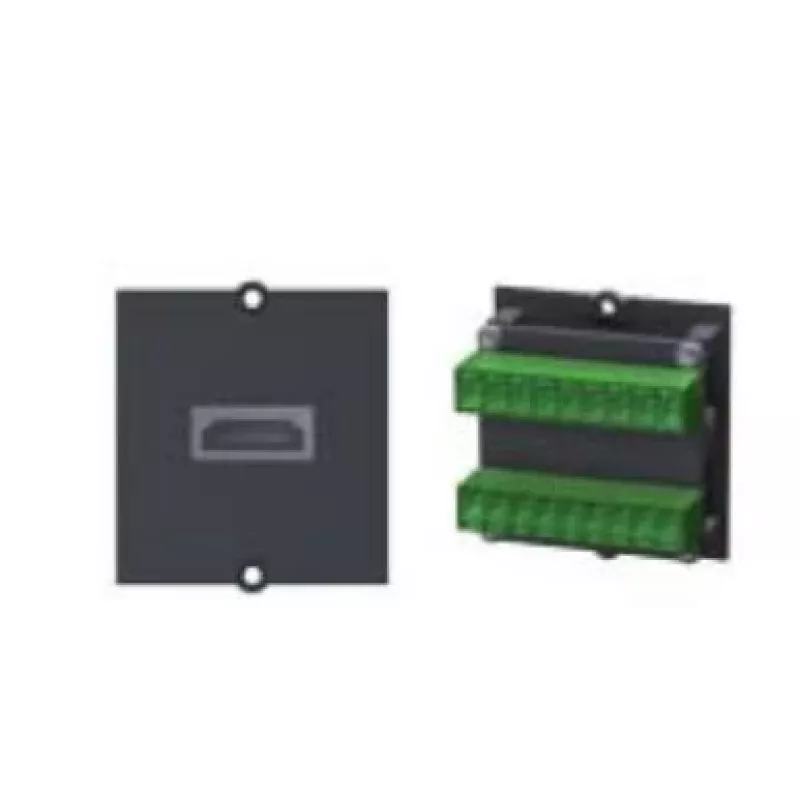 Bachmann Custom Module - Modular Faceplate Snap-In, Schwarz