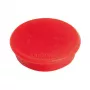 Franken GmbH Magnet 13mm Rund Rot Haftkraft 100g Packung mit 10 Stück