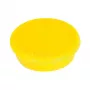 FRANKEN Whiteboard Magnet 13 mm Gelb Haftkraft 100 g Packung mit 10