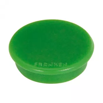 FRANKEN Magnet HM20 02 rund 24mm grün 10 Stück/Pack